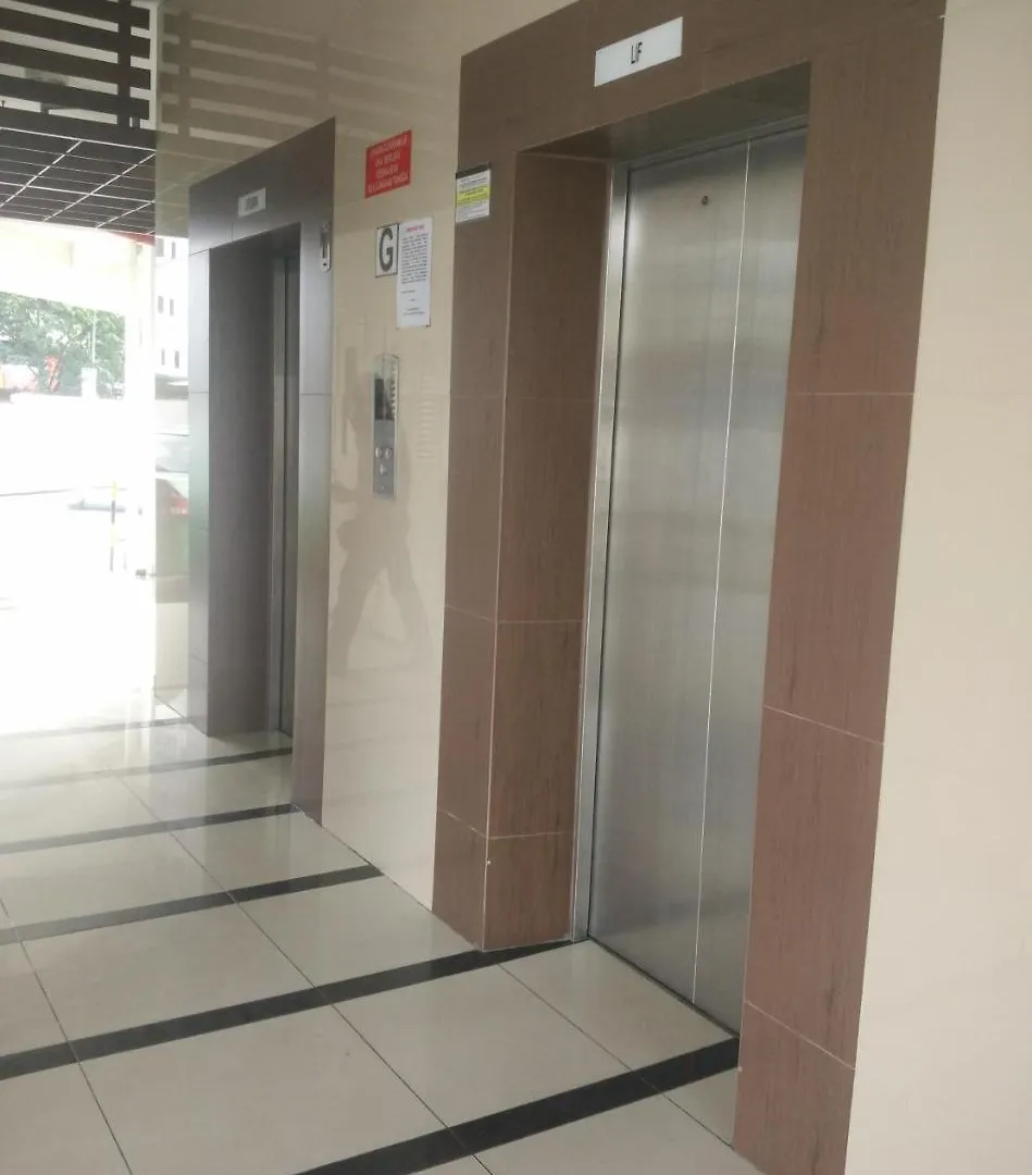 74m² 3 slaapkamer, 2 privé badkamer Appartement in Bayan Lepas